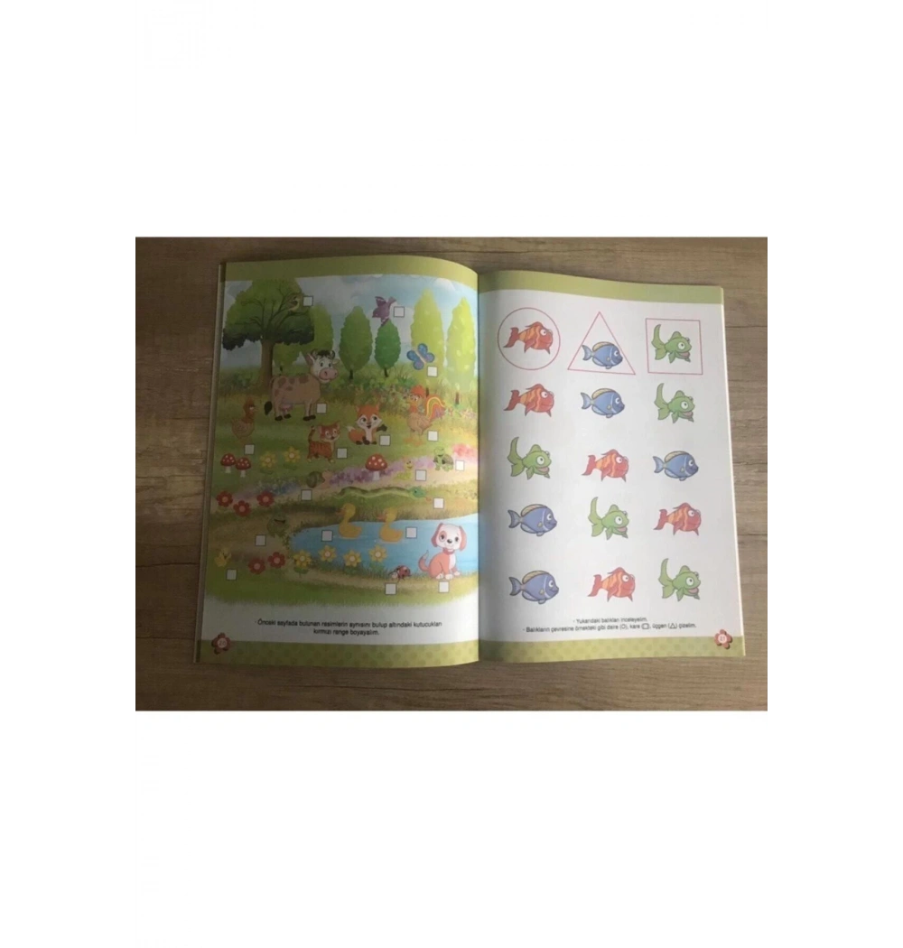 Okul Öncesi Kodlama Dikkat Alıştırmaları Yumurcak Yayın