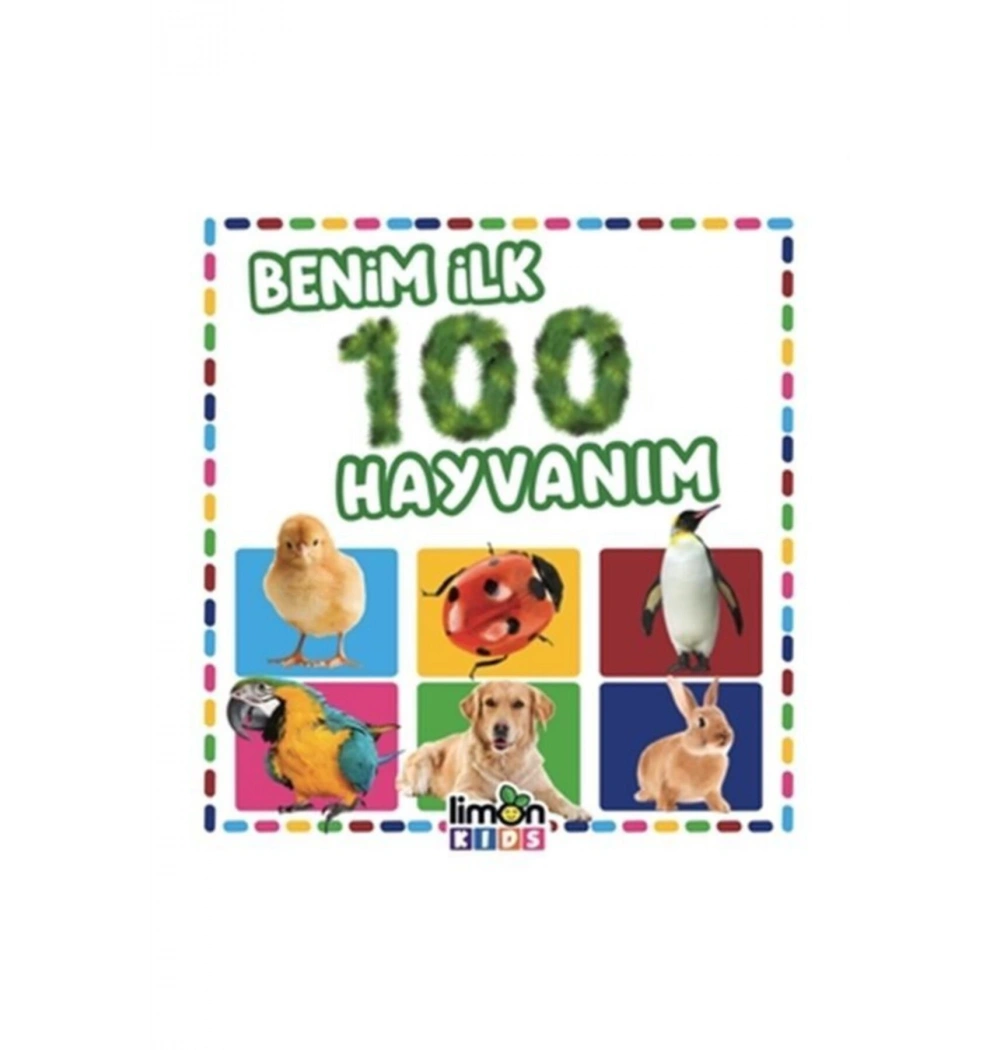 Benim İlk 100 Hayvanım Limon Kids