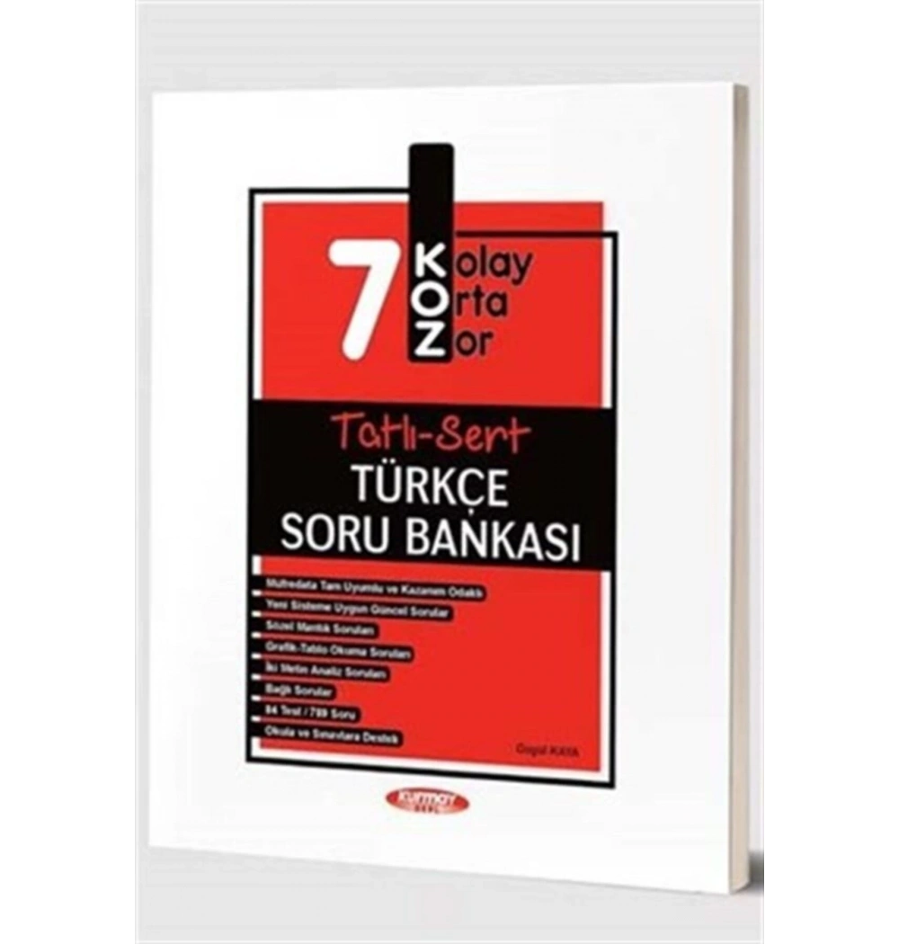 Kurmay 7.Sınıf Koz Türkçe Tatlı Sert Soru Bankası