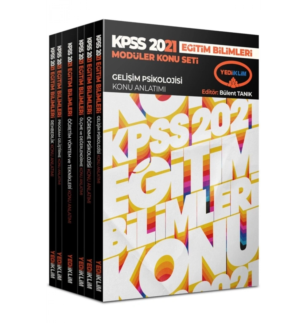 Kpss 2021 Eğitim Bilimleri Modüler Konu Anlatım Seti Yediiklim