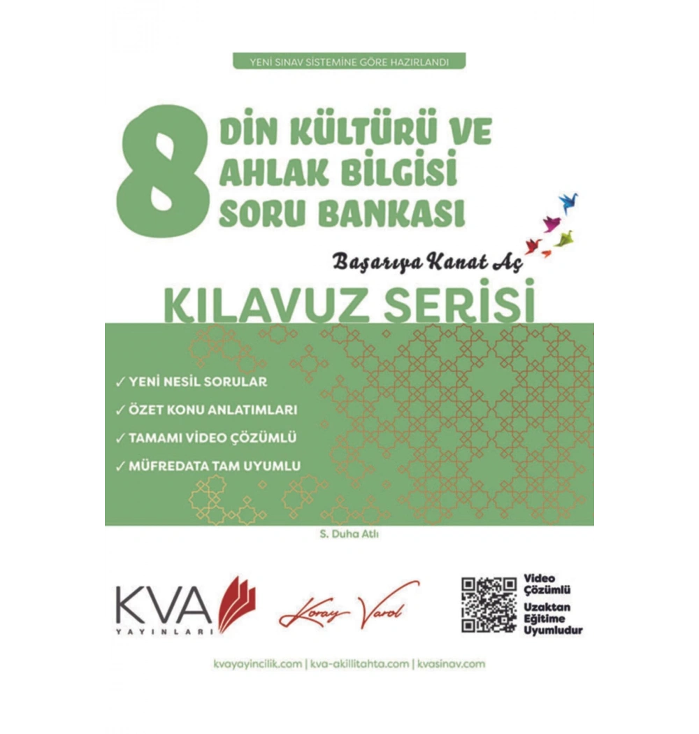 Kva 8.Sınıf Din Kültürü Soru Bankası Kılavuz Serisi