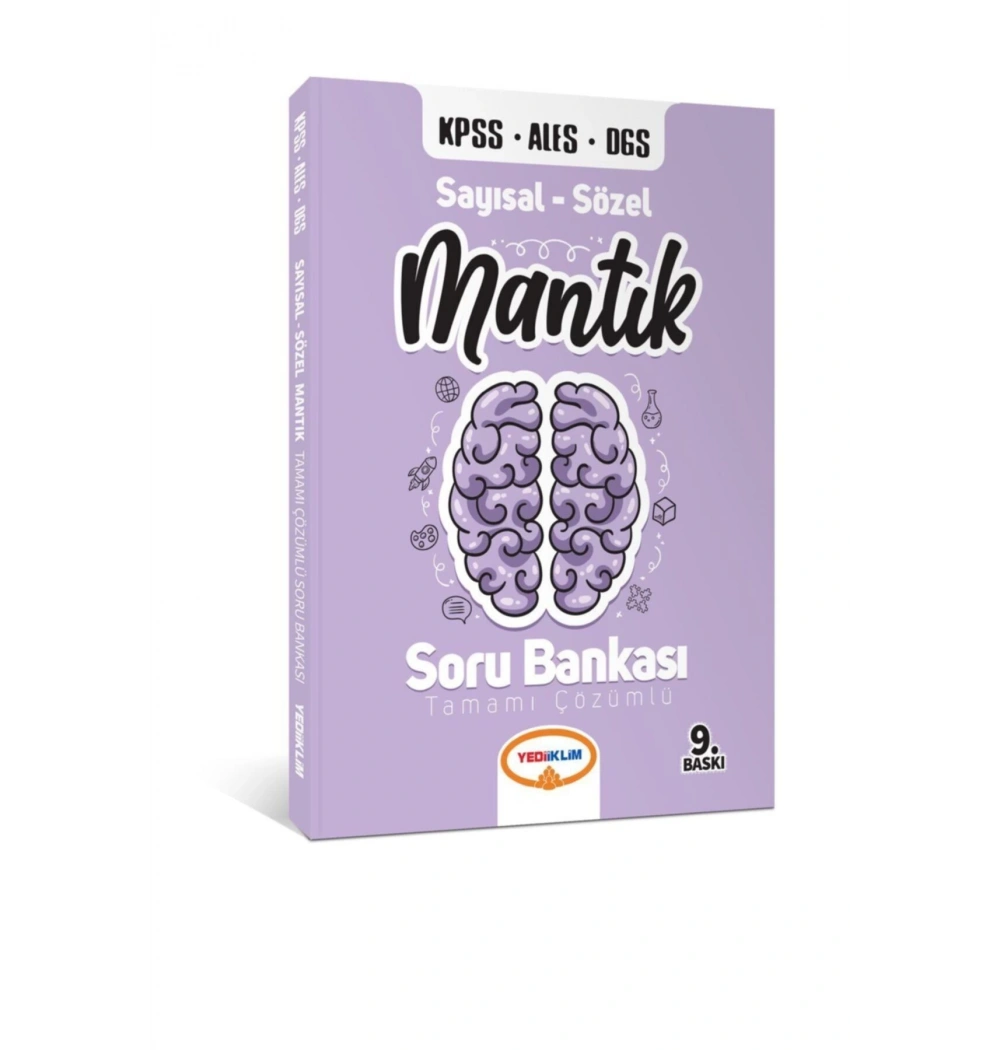 2021 Kpss Ales Dgs Sayısal Sözel Mantık Çözümlü Soru Bankası Yediikilim