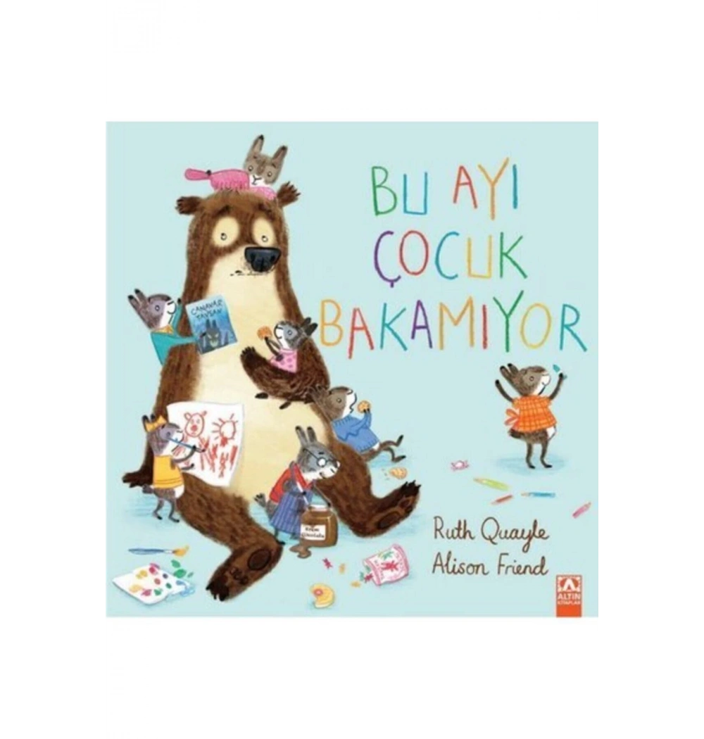Bu Ayı Çocuk Bakiyor Altın Ki̇Taplar