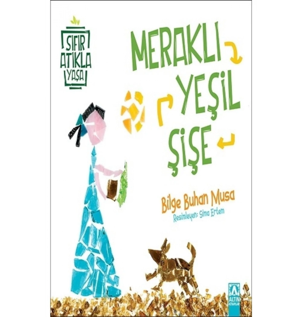 Merakli Yeşi̇L Şi̇Şe Altın Ki̇Taplar