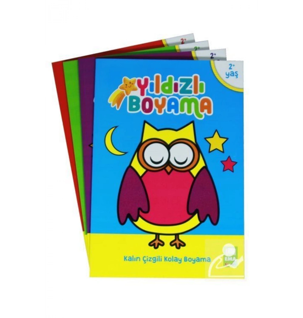 Yıldızlı Boyama Serisi 2+Yaş       Ema Çocuk
