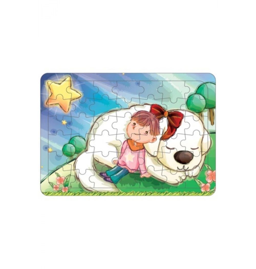 Hikayeli Yap   Boz    30*40  K019