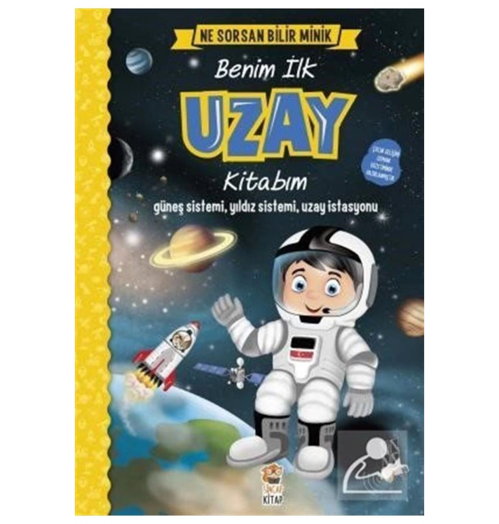 İngilizce Destekli Benim İlk Uzay Kitabım Ne Sorsan Bilir Sincap Kitap
