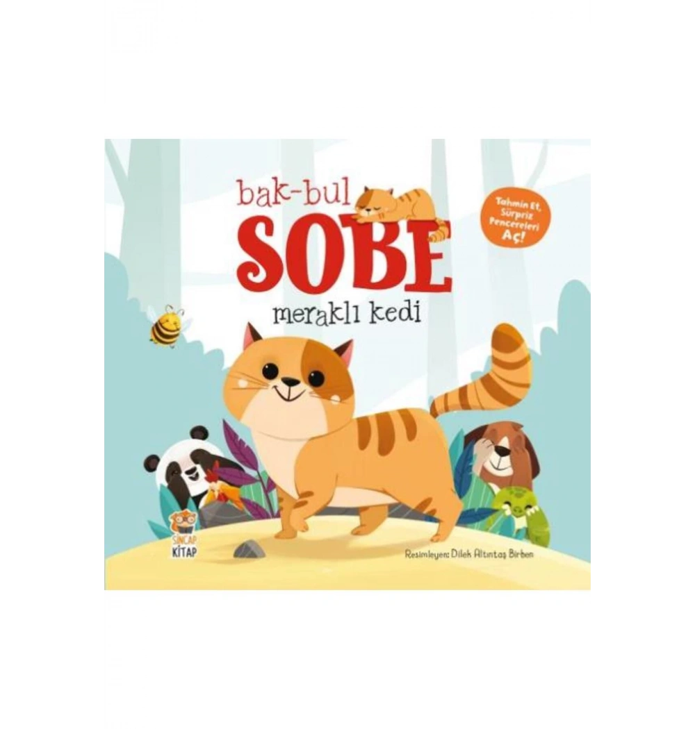 Bak Bul Sobe Meraklı Kedi  Sincap Kitap