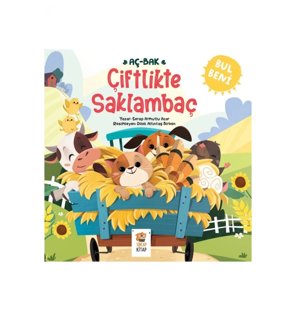 Aç Bak Çiftlikte Saklambaç  Bul Beni  Sincap Kitap