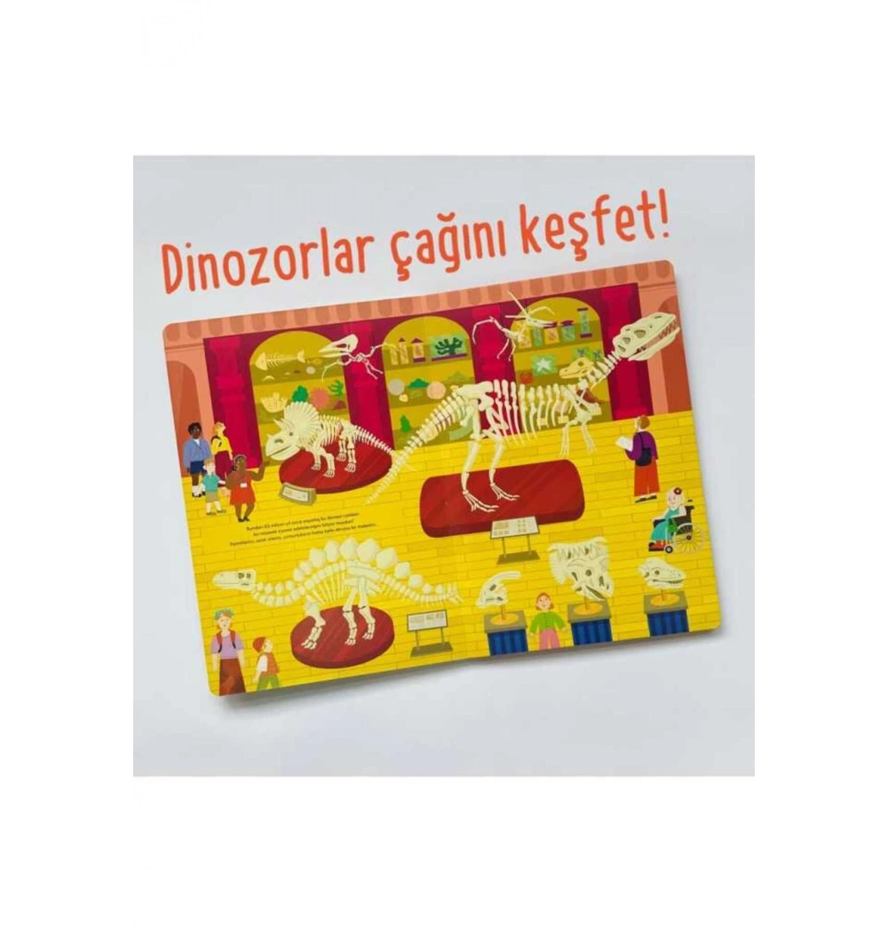 Benim İlk Dinozorlar Kitabım Sincap Kitap