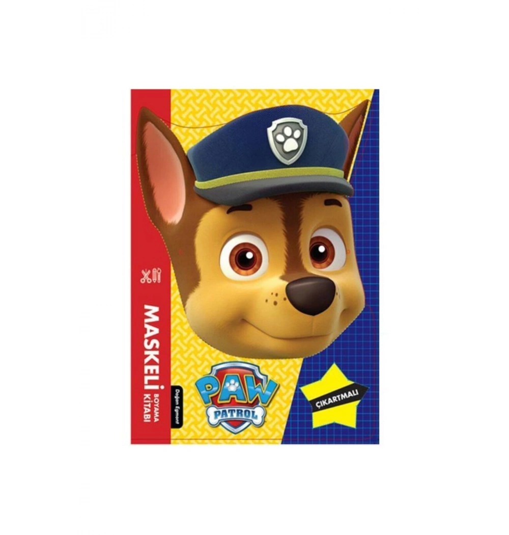 Paw Patrol Boyama Kitabı  Maske Ve Çıkartma Hediyeli  Doğan Egmont