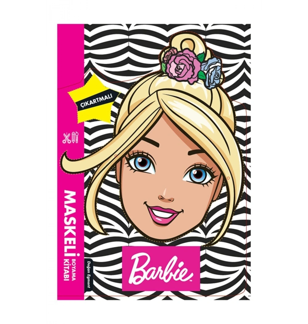 Barbie  Boyama Kitabı  Maske Ve Çıkartma Hediyeli Doğan Egmont
