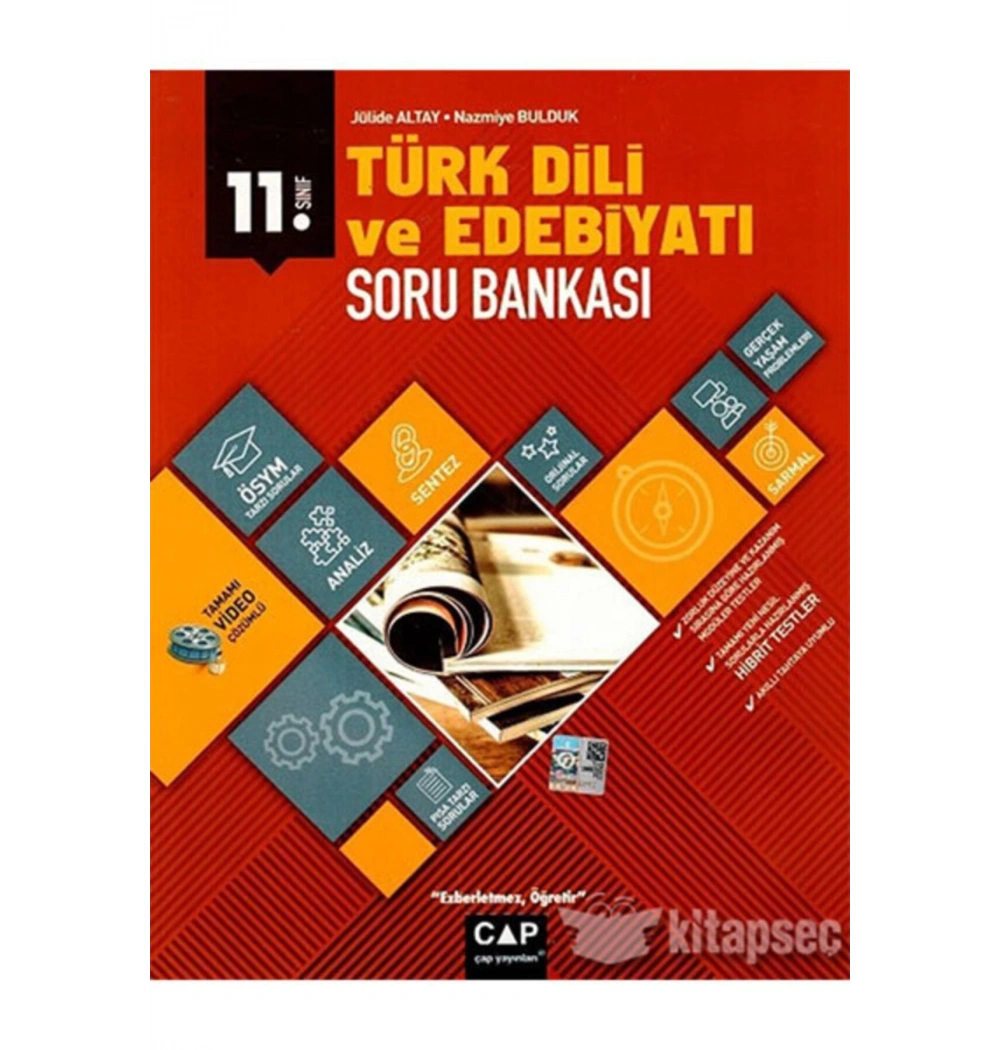 Çap 11.Sınıf Türk Dili Edebiyatı Soru Bankası