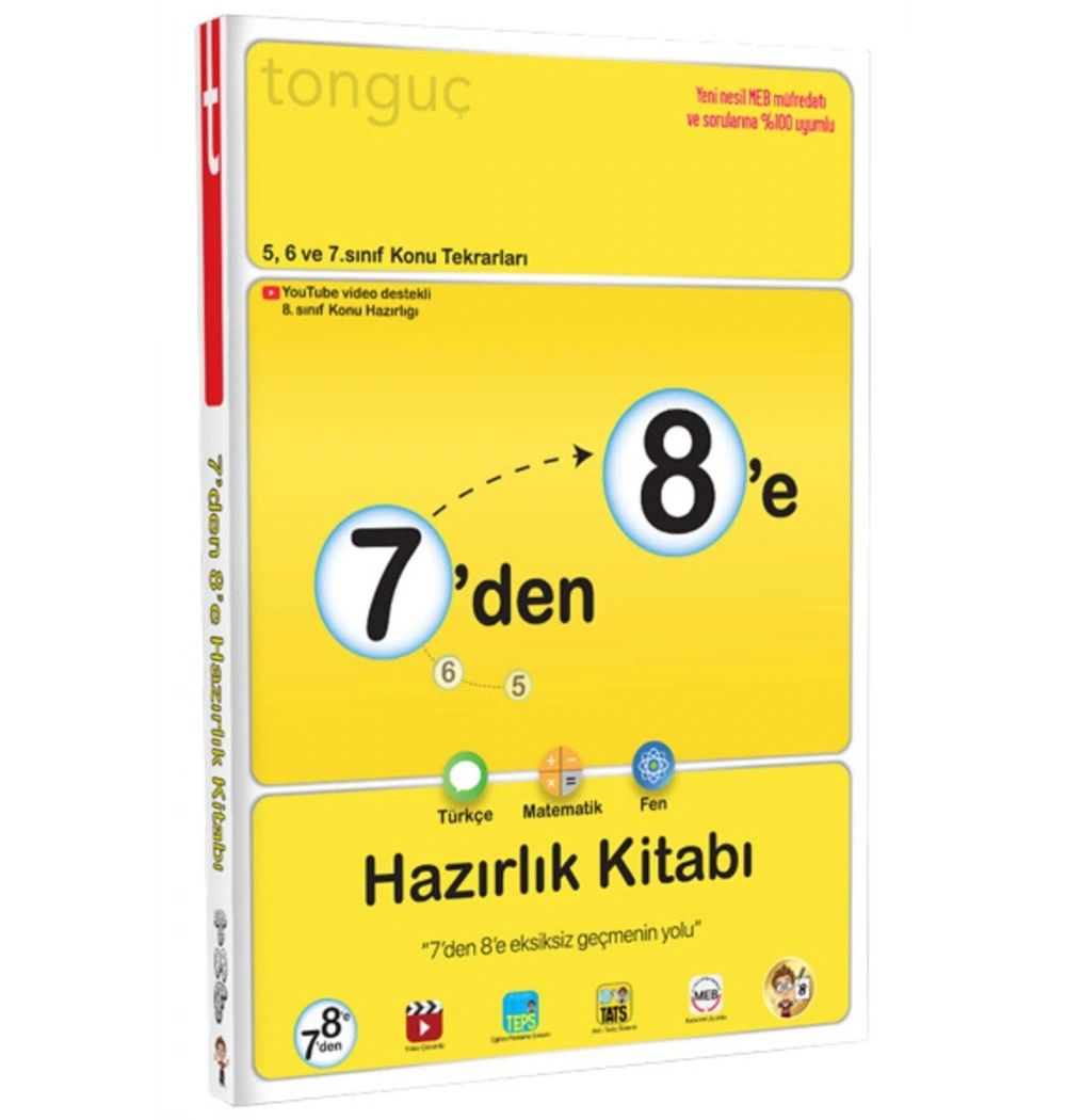 Tonguç 7 Den 8 E Hazırlık Kitabı