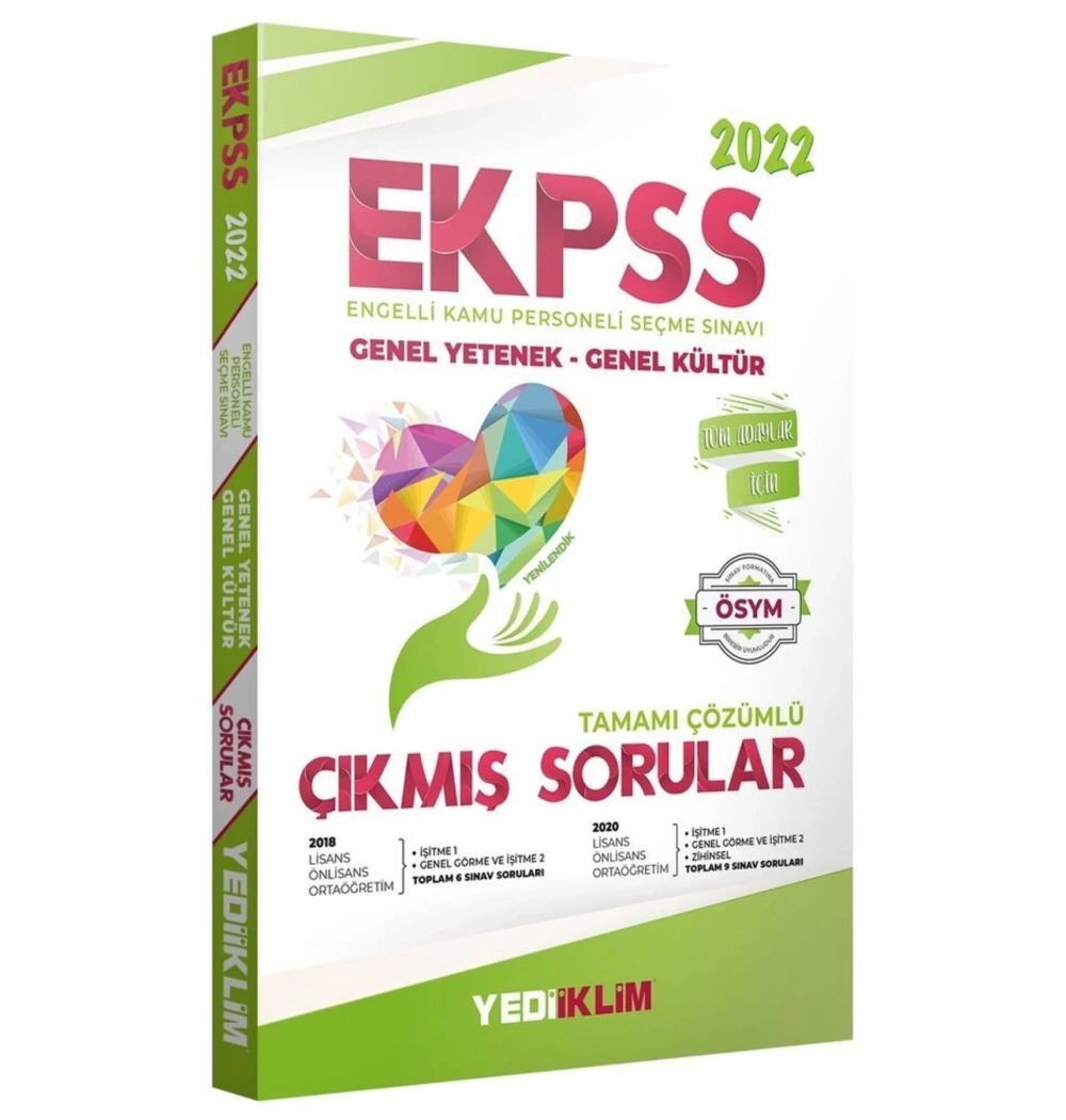 2022 Ekpss Gy Gk Çözümlü Çıkmış Sorular Yediiklim