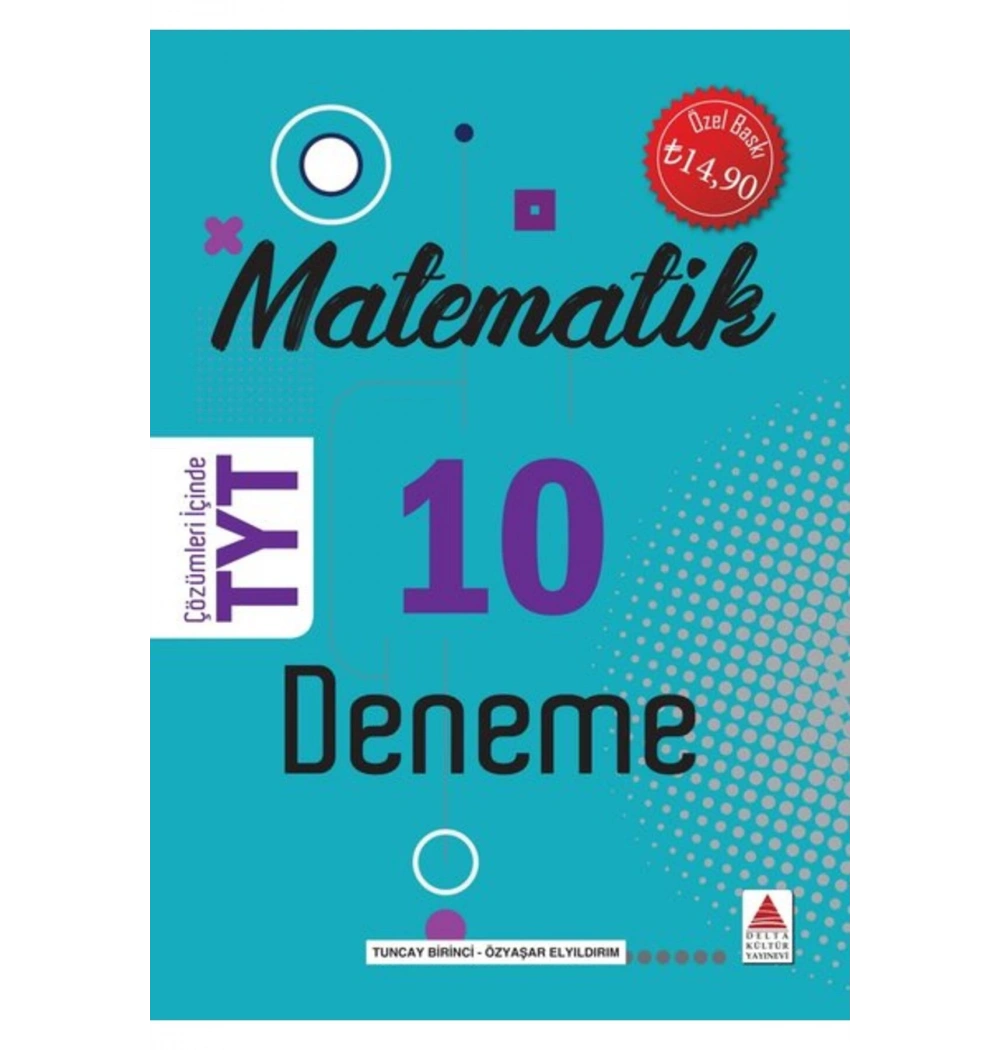 Tyt Matematik 10 Çözümlü Deneme Delta Yayın