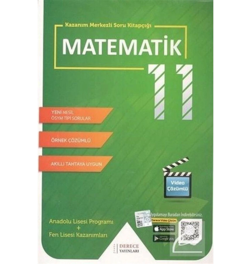 Derece 11.Sınıf Matematik Seti İleri Düzey