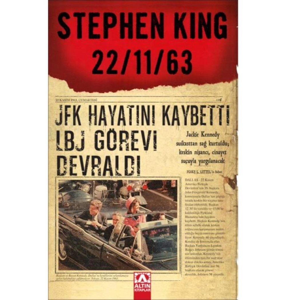 Jfk Hayanini Kaybetti̇ 22/11/63 Stephen King / Altın Ki̇Taplar