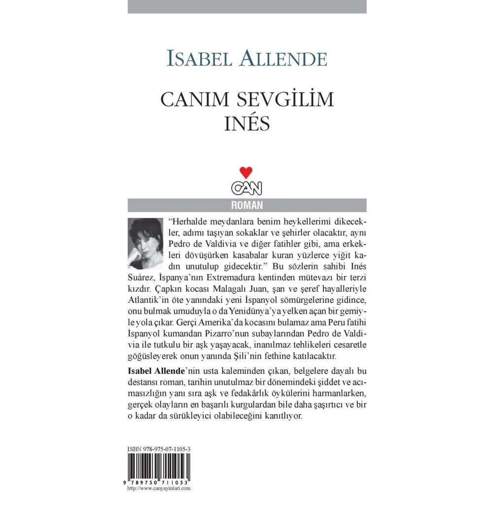 Canım Sevgilim İnes Isabel Allende  Can Yay.