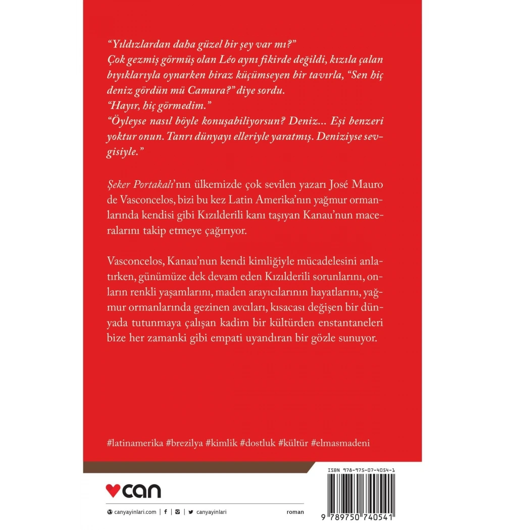 Kırmızı Papağan  Jose Maurode Vascobcelos Can Yayın
