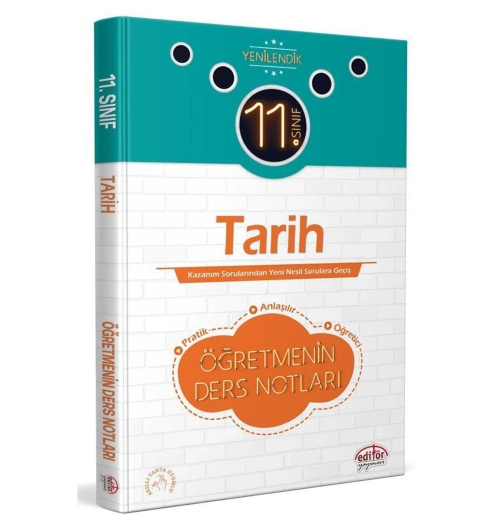 Editör 11.Sınıf Tarih Öğretmenin Ders Notları