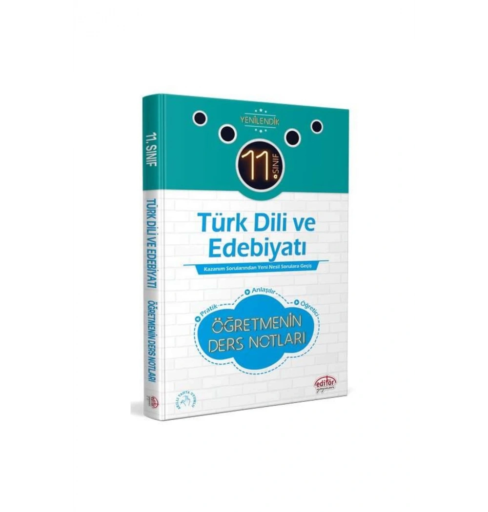 Editör 11.Sınıf Türk Dili Edebiyatı Öğretmenin Ders Notları