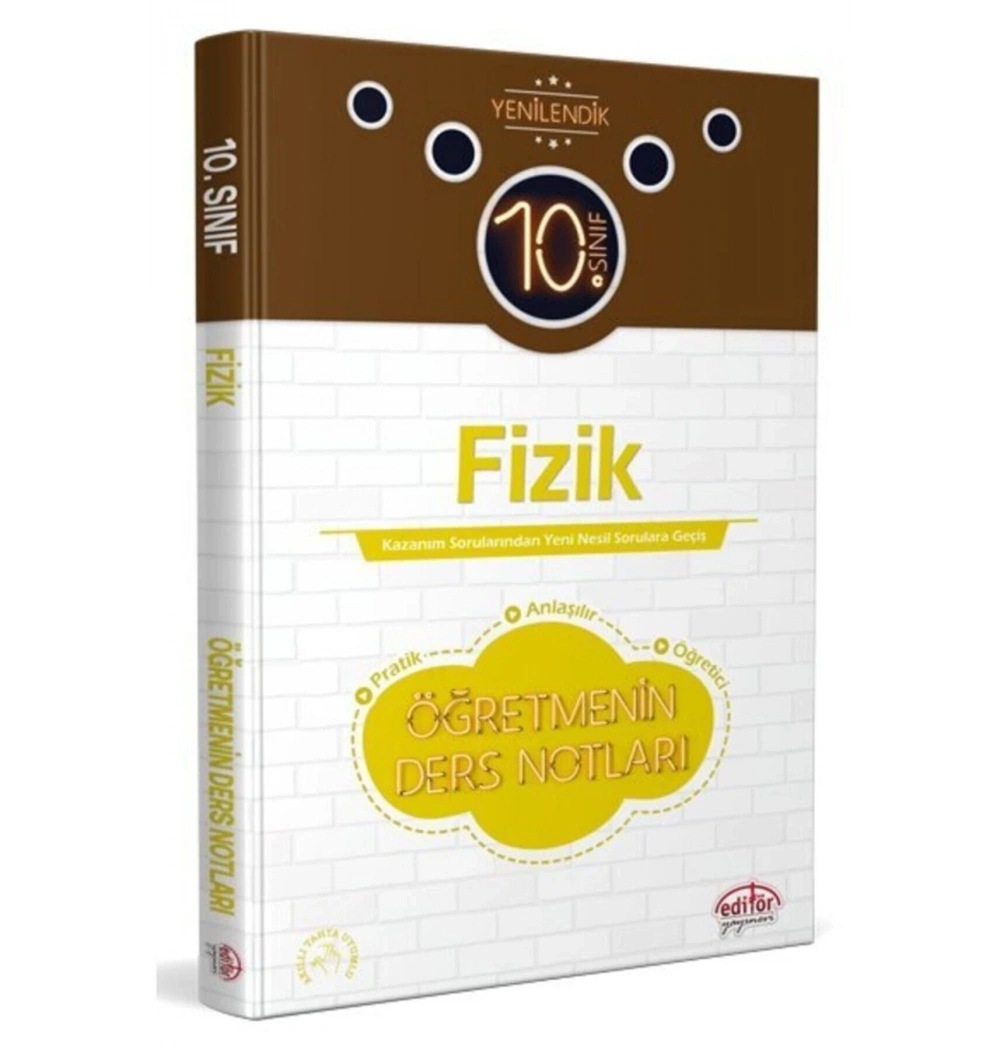 Editör 10.Sınıf Fizik Öğretmenin Ders Notları