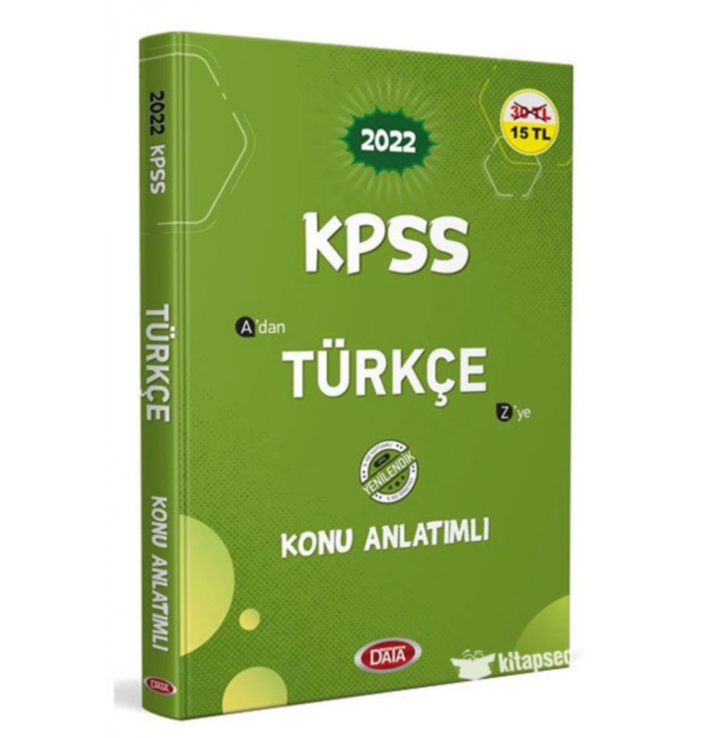 Data 2022 Kpss Türkçe Konu Anlatımlı