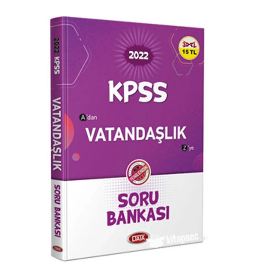 Data 2022 Kpss Vatandaşlık Soru Bankası