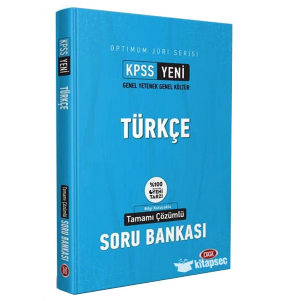 Data Kpss Gy Gk Türkçe Çözümlü Soru Bankası