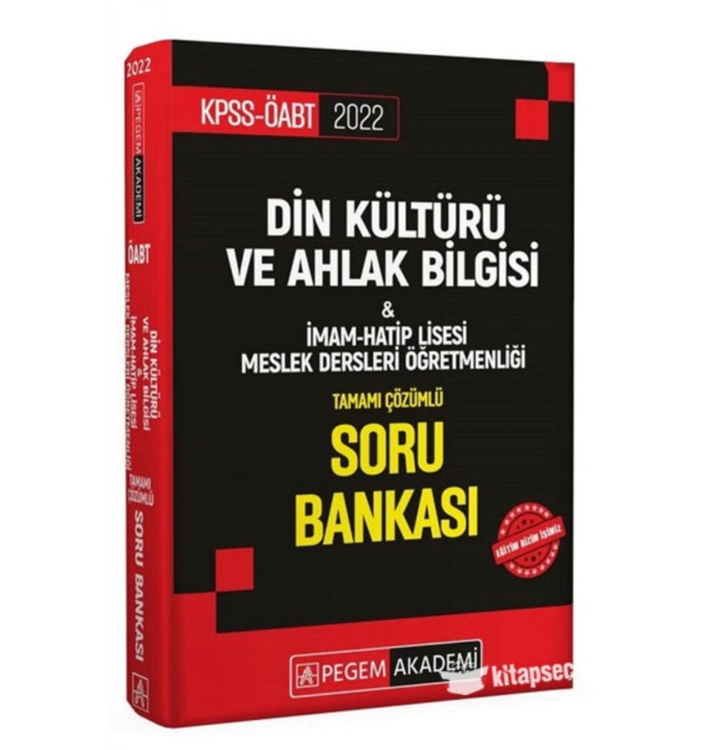 Pegem 2022 Kpss Öabt Din Kültürü Öğretmenliği Soru Bankası