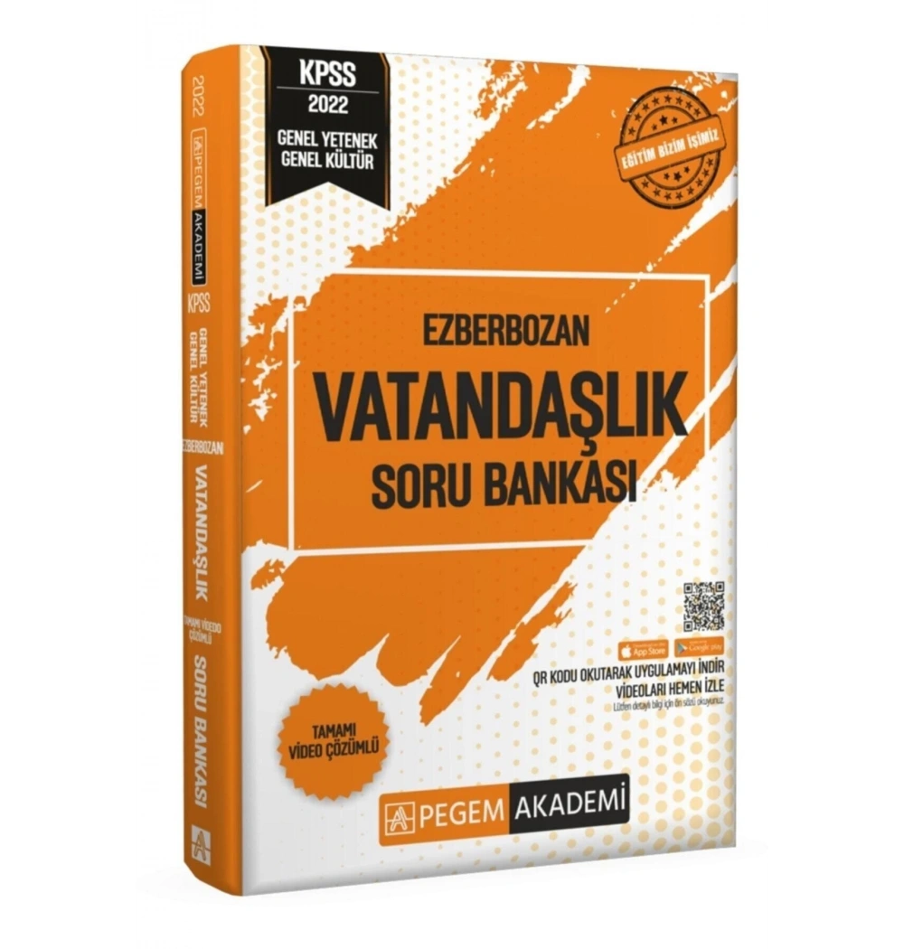 Pegem Kpss 2022 Ezberbozan Vatandaşlık Soru Bankası