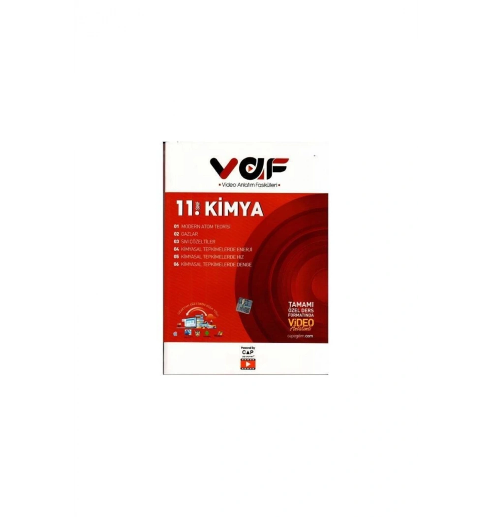 Çap 11.Sınıf Kimya Video Anlatım Fasikülleri