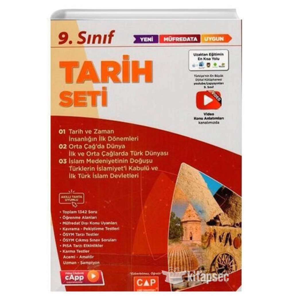 *Kampanya* Çap 9.Sınıf Tarih Anadolu 3 Lü Set