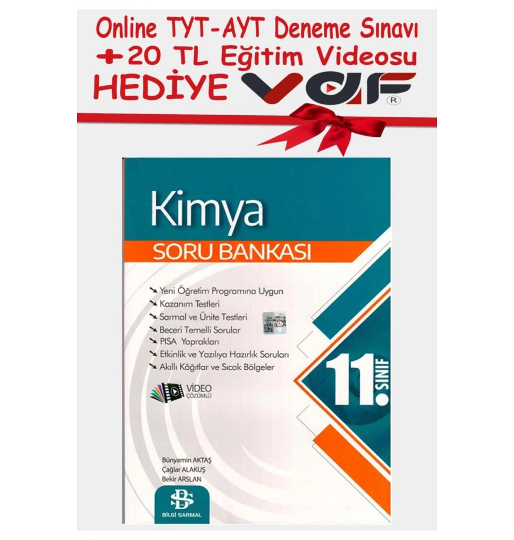 11.Sınıf Kimya Soru Bankası  Bilgi Sarmal