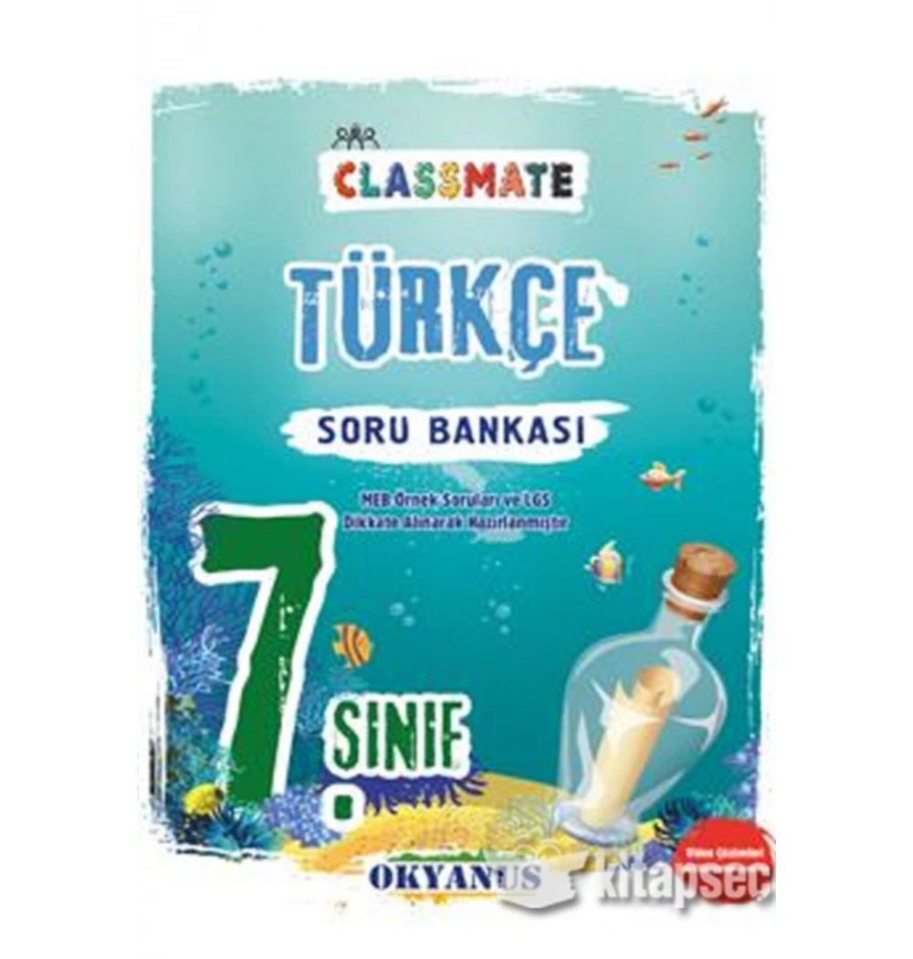 Okyanus 7.Sınıf Türkçe Soru Bankası Classmate