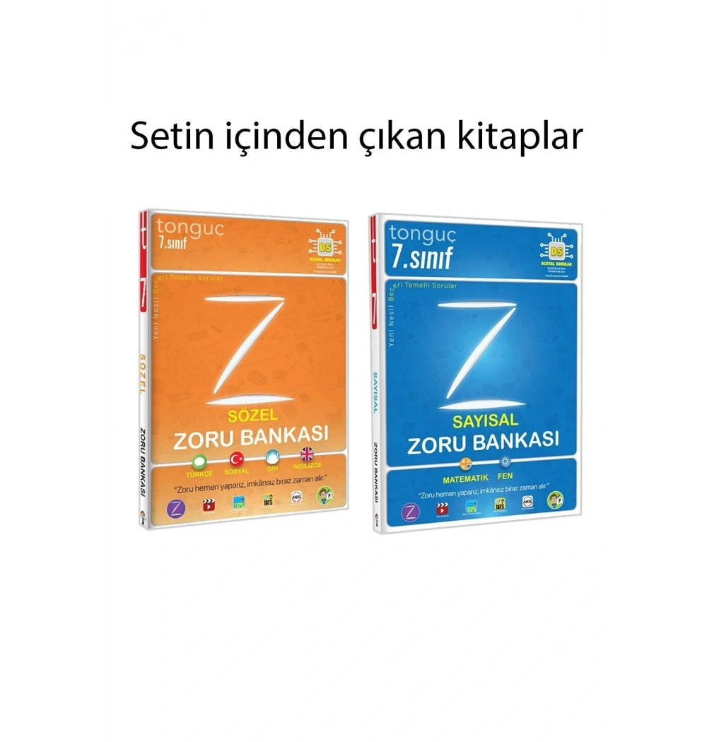 Tonguç 7.Sınıf Sayısal Sözel Zoru Seti
