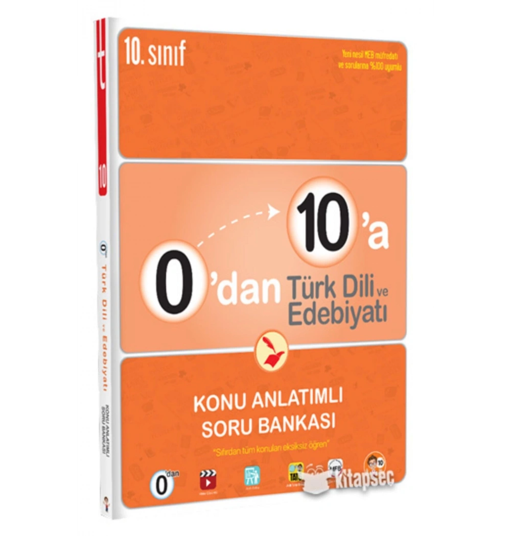 Tonguç 0 Dan 10 A Türk Dili Edebiyatı Konu Anlatım Soru Bankası
