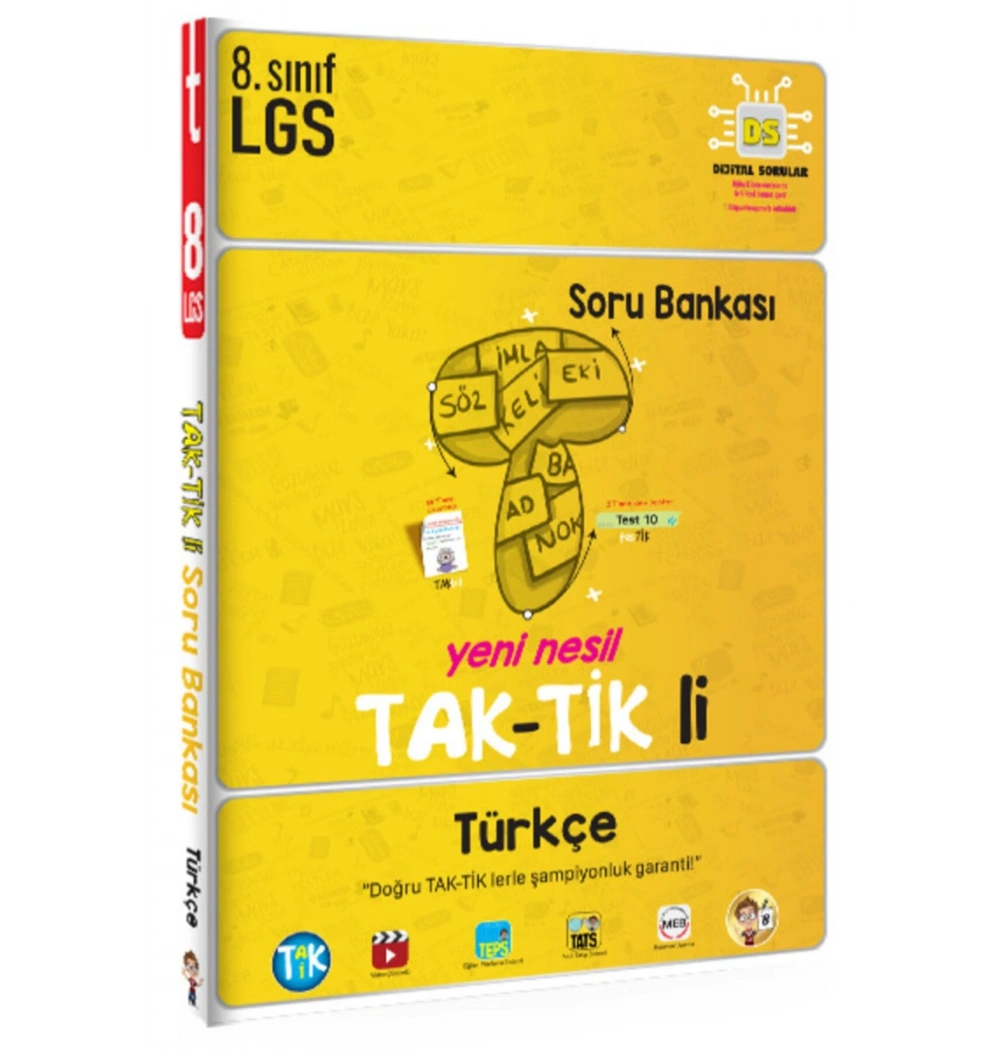 Tonguç 8.Sınıf Türkçe Taktikli Soru Bankası