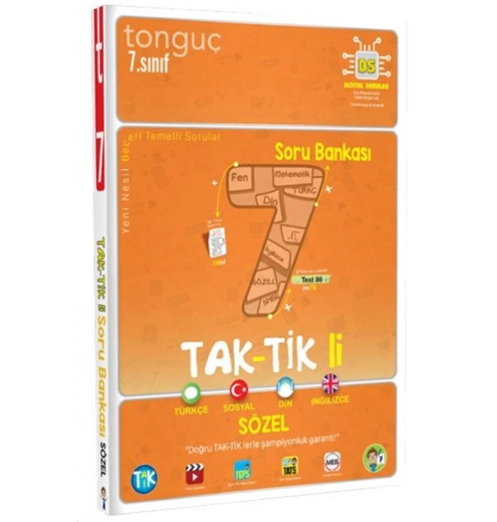 Tonguç 7.Sınıf Sözel Taktikli Soru Bankası