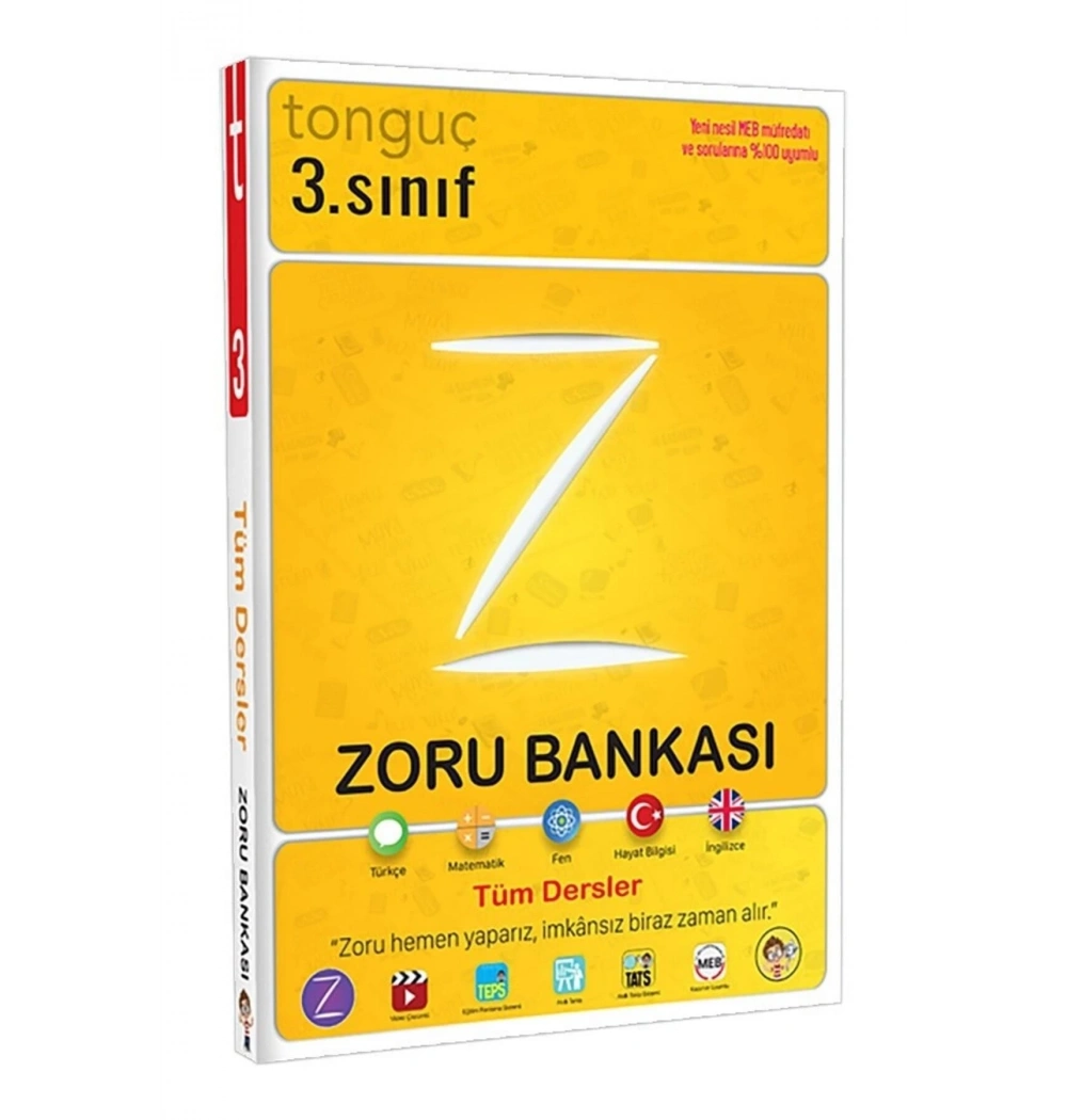 Tonguç 3.Sınıf Tüm Dersler Zoru Bankası