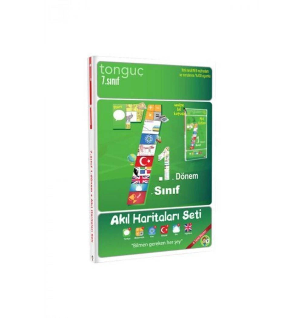 Tonguç 7.Sınıf 1.Dönem Akıl Haritalaeı Seti