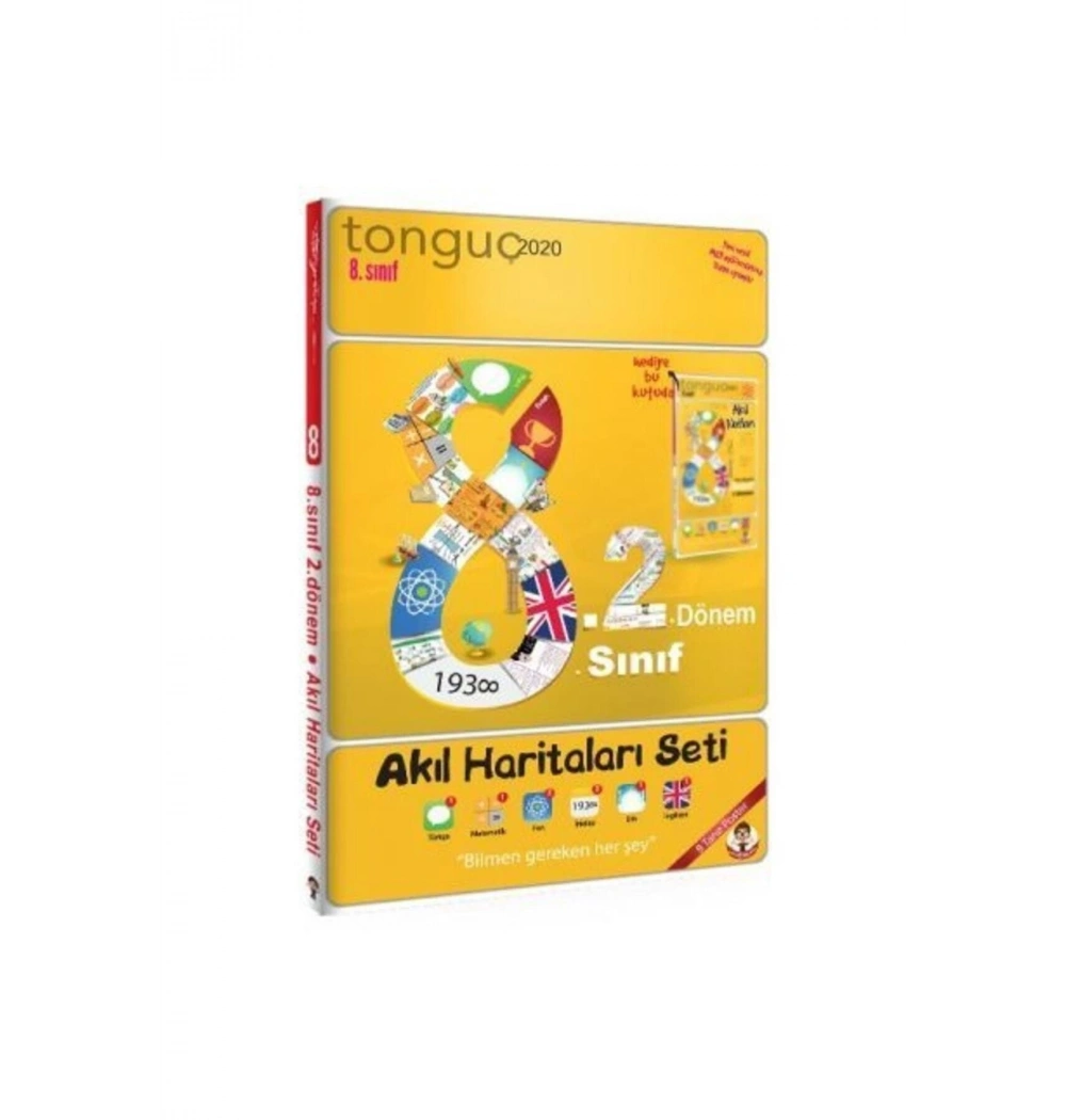 Tonguç 8.Sınıf 2.Dönem Akıl Haritaları Seti