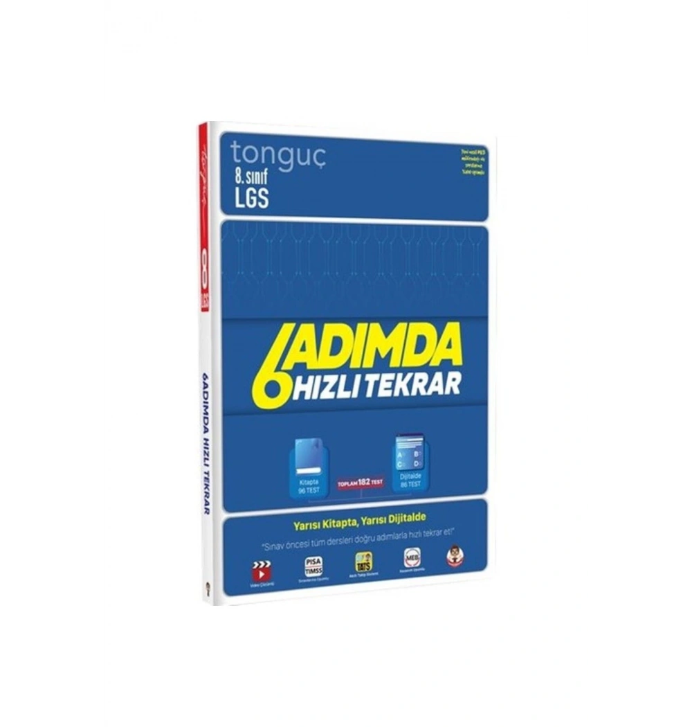 Tonguç 8.Sınıf Lgs 6 Adımda Hızlı Tekrar