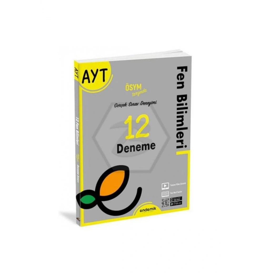 Endemik Ayt Fen Bilimleri 12 Deneme