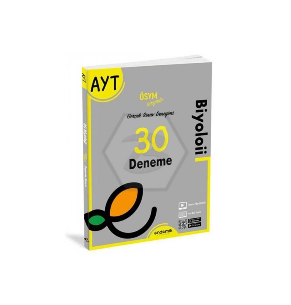 Endemik Ayt Biyoloji 30 Deneme