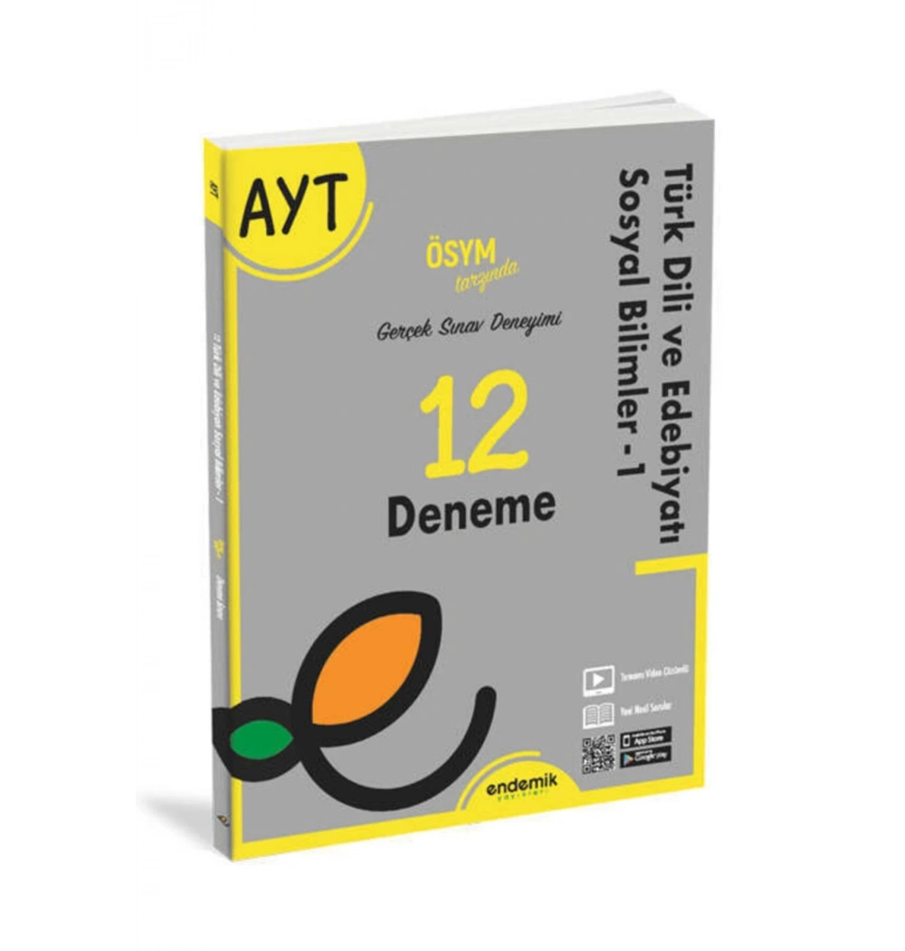 Endemik Ayt Türk Dili Edebiyatı-Sosyal Bilgiler 12 Deneme