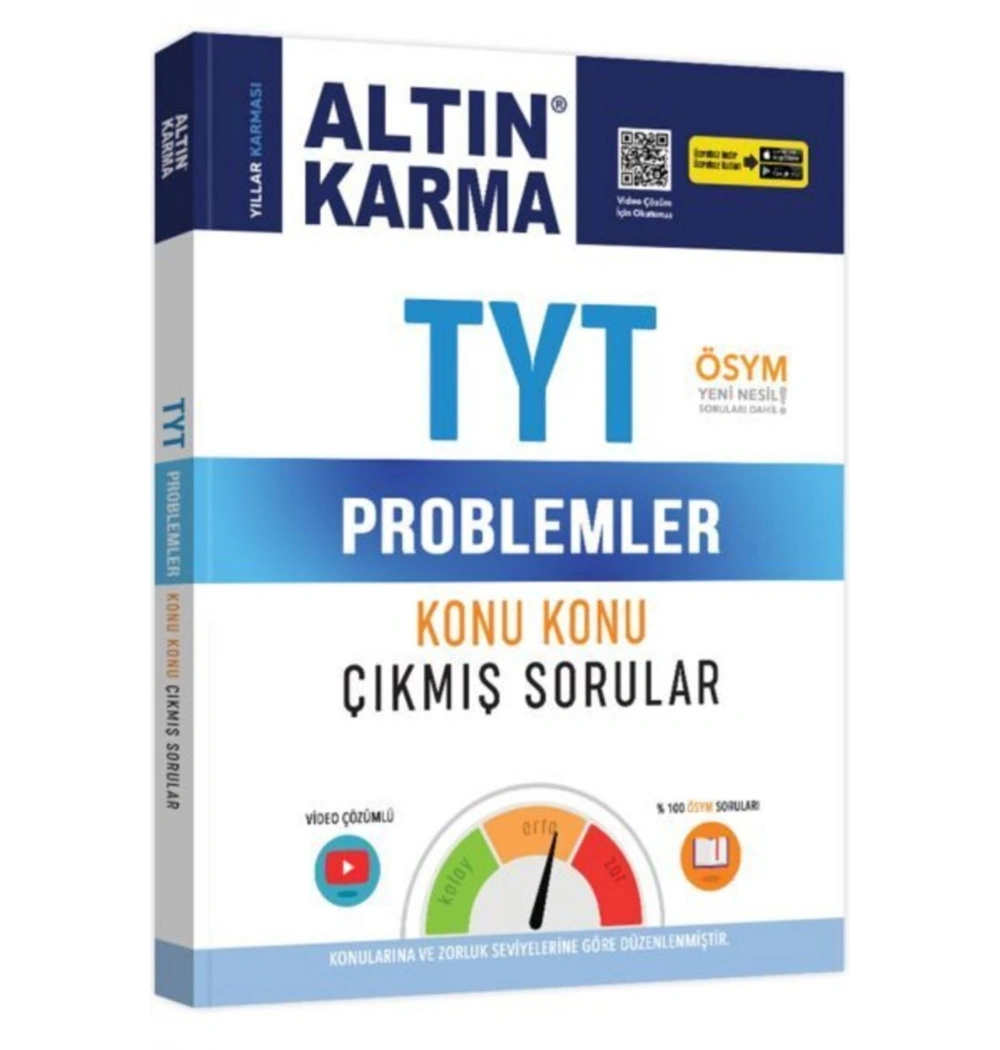Tyt Problemler Konu Konu Çikmiş Sorular Altın Karma