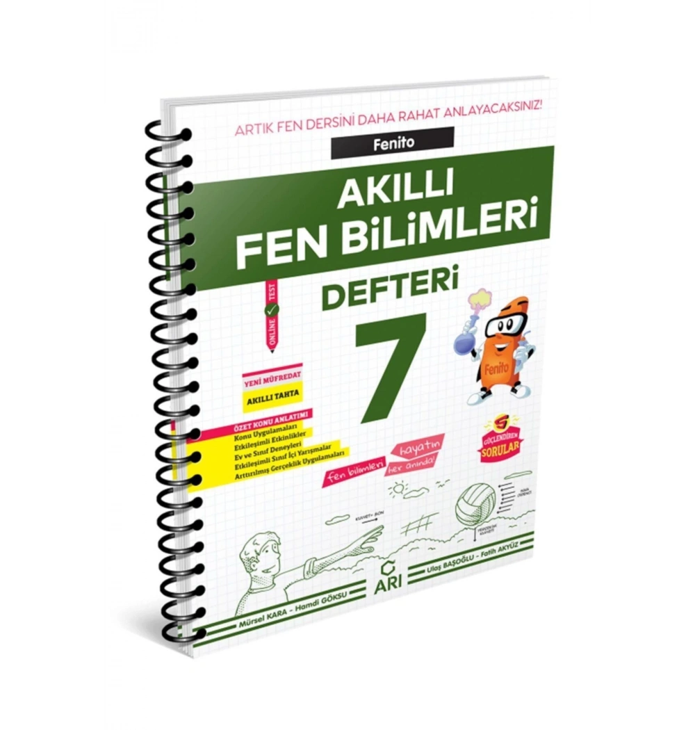Arı 7.Sınıf Akıllı Fen Bilimleri Defteri