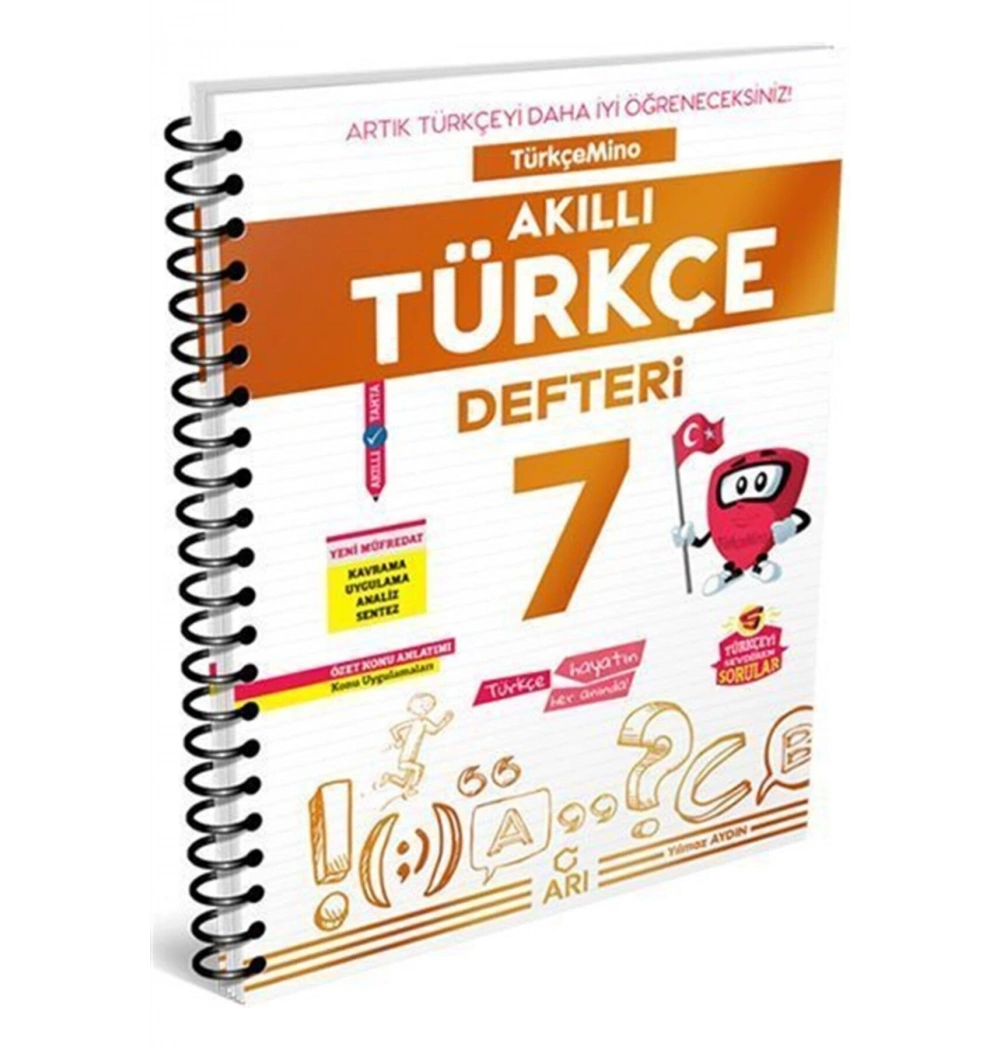 Arı 7.Sınıf Türkçe Akıllı Defteri